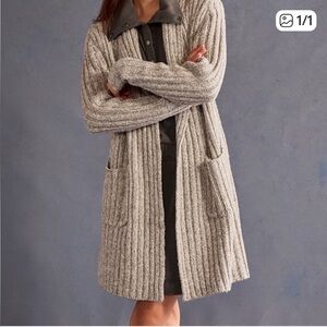 Cabi Shawl Collar Cardigan size Small